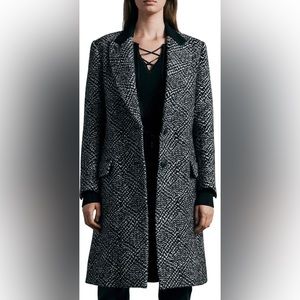 BRAND NEW Rag & Bone Wooster Textured Coat, Size Medium, Retail $1,095